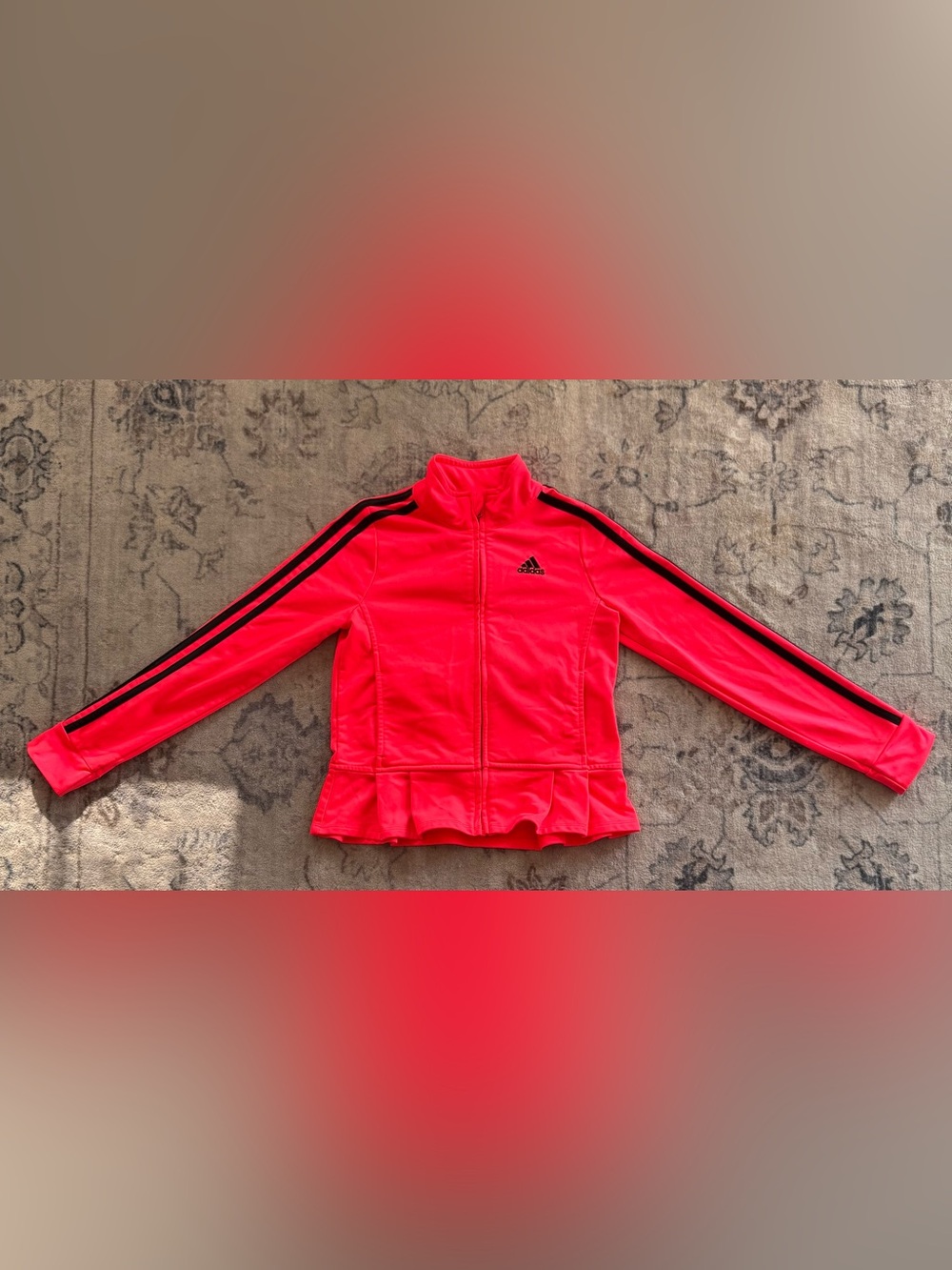adidas Neon Pink Kids Bottoms